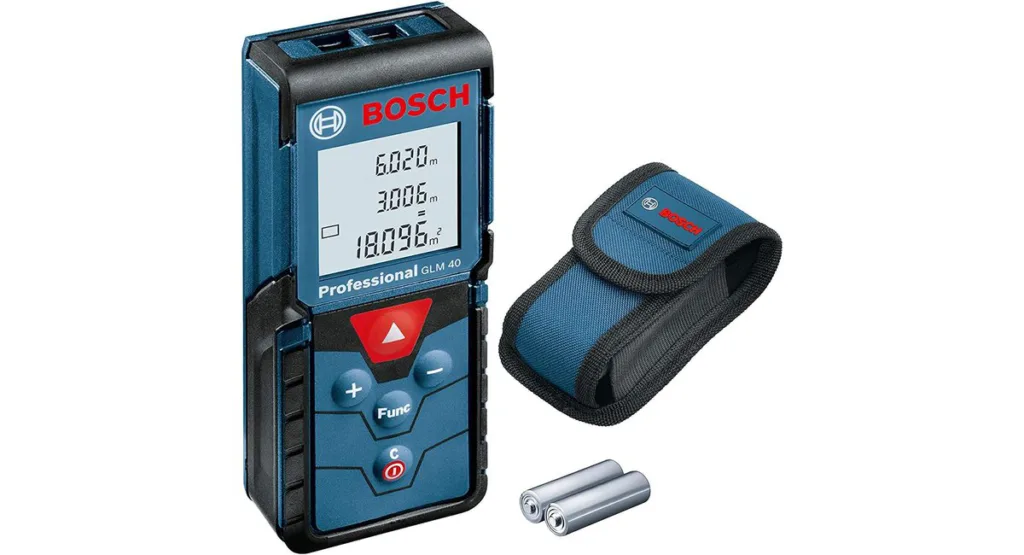 Laser-Entfernungsmesser mit digitalem Display zur elektronischen Distanzmessung