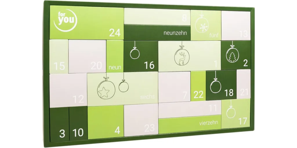 for you Adventskalender 2025 – Nahrungsergänzung & Superfoods