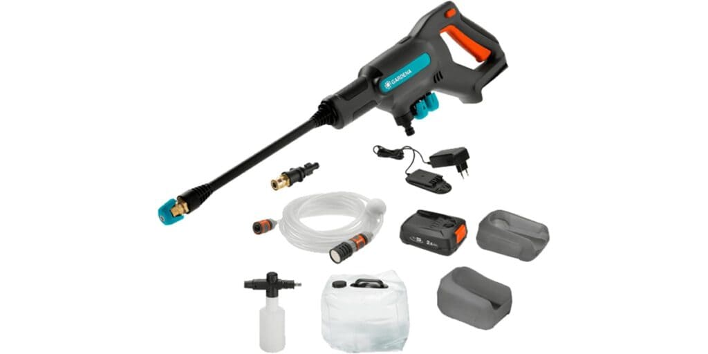 Gardena AquaClean 24/18V P4A Premium Set
