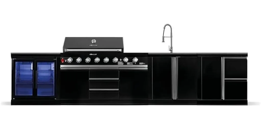 GORILLER® BLACKBACK L1 Outdoor-Küche – das XXL-Flaggschiff für kompromisslosen Luxus
