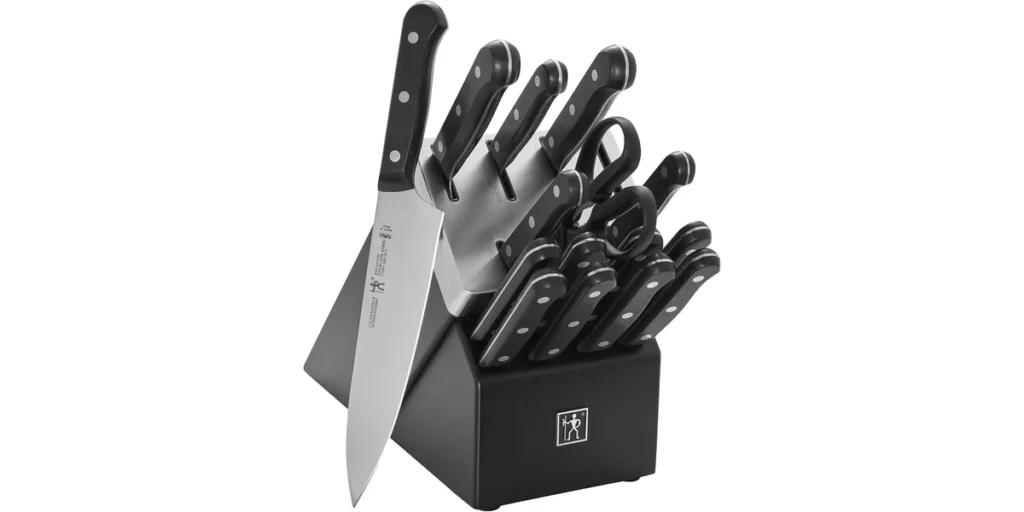 HENCKELS Solution Razor-Sharp – 16-teiliges selbstschärfendes Messerset