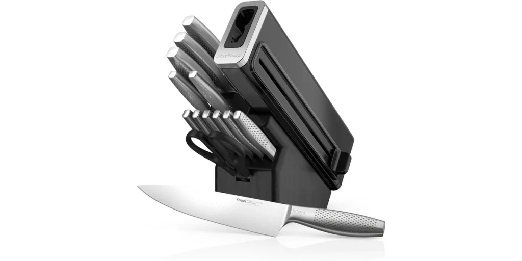 Ninja StaySharp – 14-teiliges Edelstahl-Messerset mit Block
