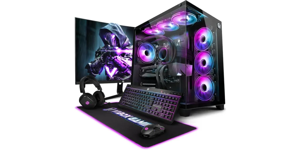 Vibox X-186 Gaming PC Set – i9-14900KF & RTX 5090 (ca. 4.199 €)