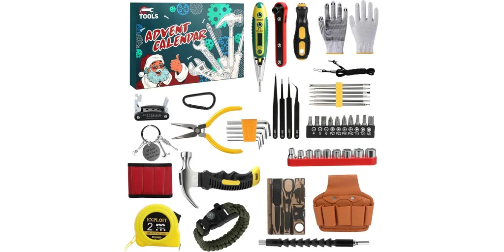 Werkzeug Adventskalender 2025 – Männer Werkzeugset