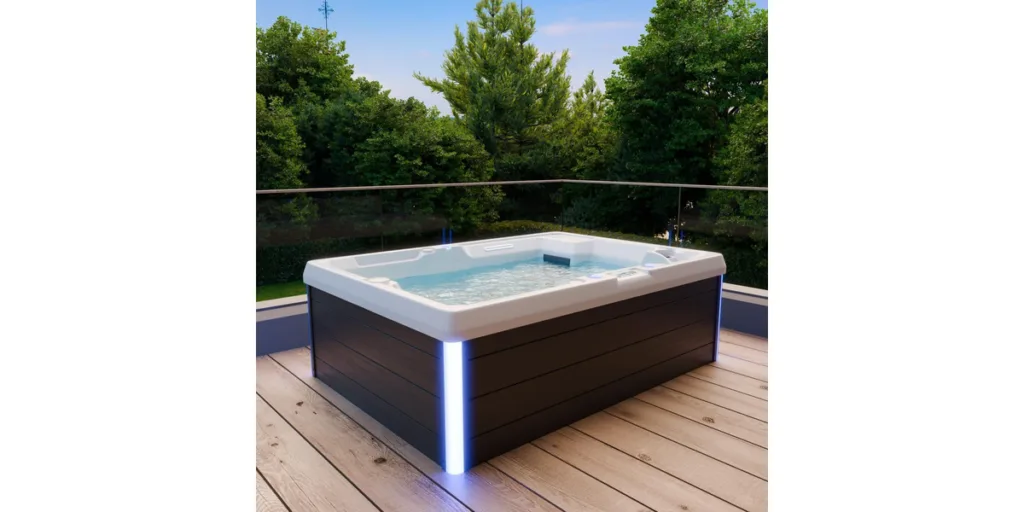 Tronitechnik Outdoor Whirlpool Spa ELBA – kompakter Luxus für Paare