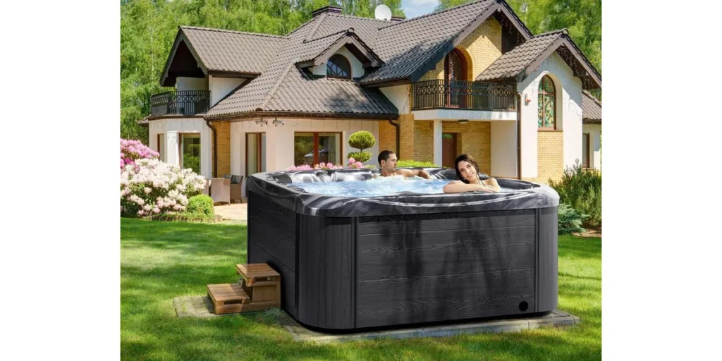 Luxus Outdoor Whirlpool Hot Tub Troja – Familien-Spa der Oberklasse