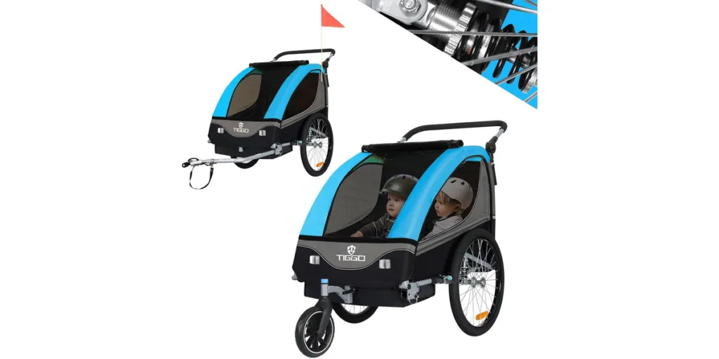 TIGGO S2 Kinderanhänger & Buggy-Set