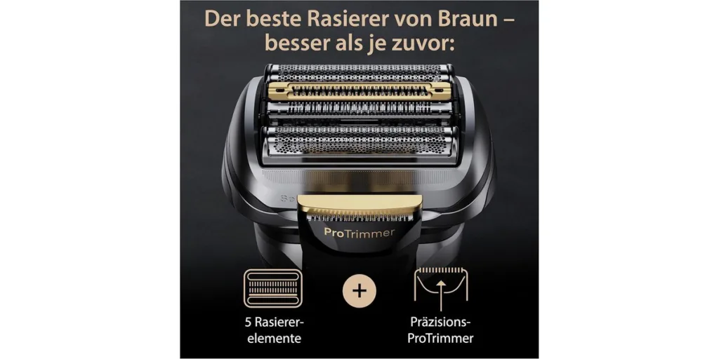 Der beste Rasierer von Braun