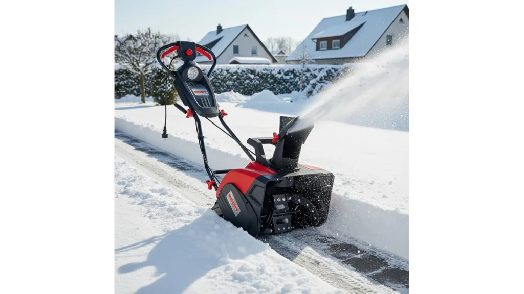 HECHT Elektro-Schneefräse – solide Leistung für kleine bis mittlere Flächen