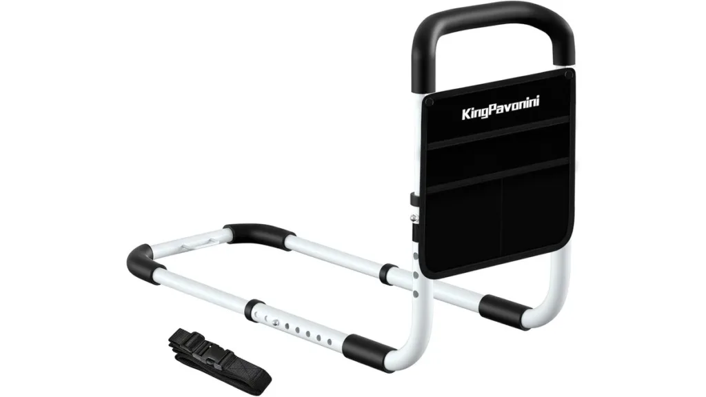 KingPavonini Aufstehhilfe Bett – klassischer Bettgriff mit Grundausstattung