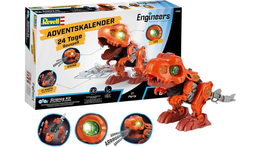 Revell Engineers Adventskalender – Electric T.Rex