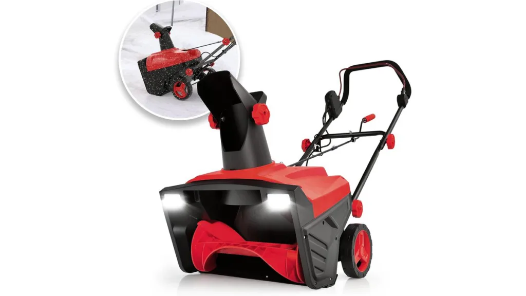 SOARS Elektro-Schneefräse – kräftig, leise und einfach zu bedienen