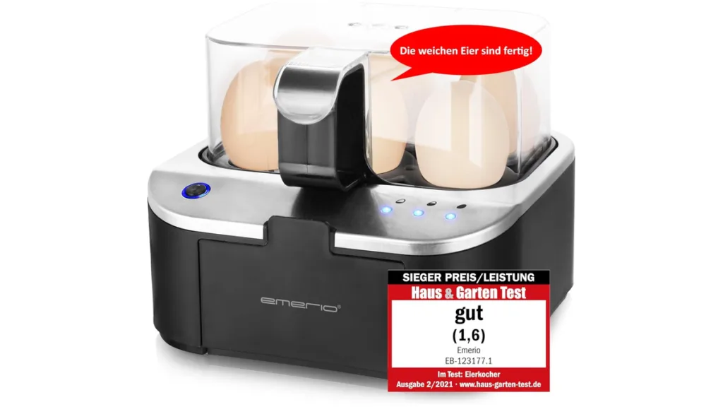 der Emerio EB Eierkocher