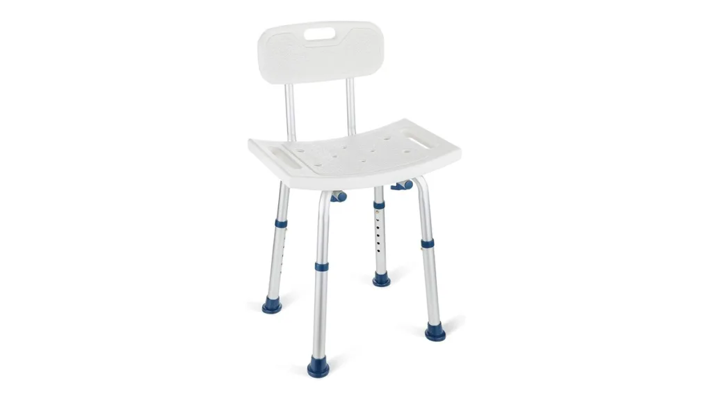 GreenChief Duschstuhl mit Griffen an der Seite