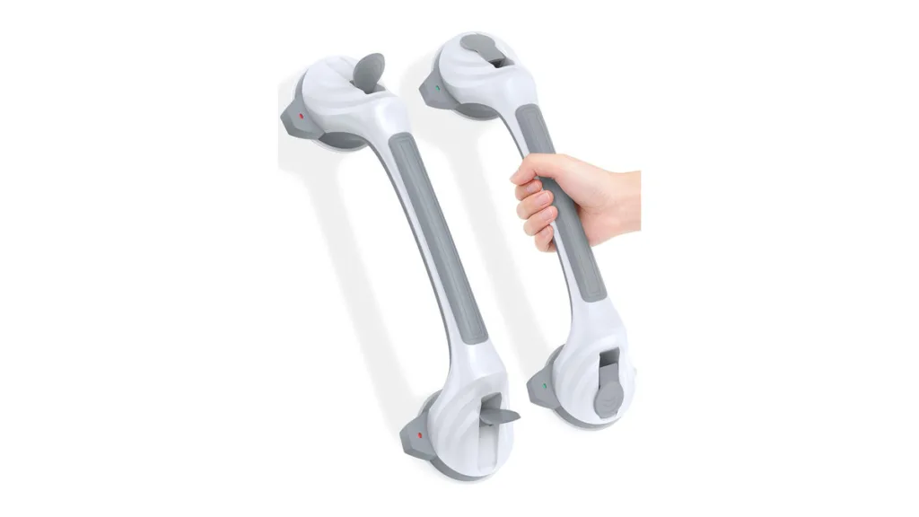 Doppelpack Saugnapf-Haltegriffe mit einer angegebenen Belastungsangabe von 110 kg