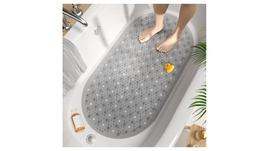 HITSLAM Badewannenmatten Oval in grau