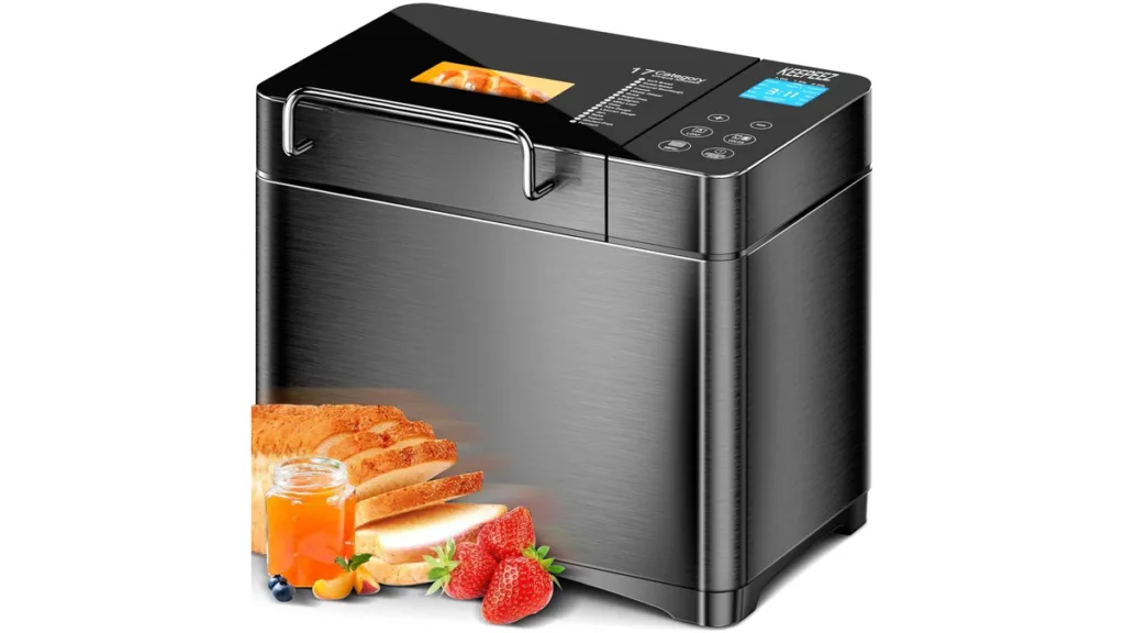 der KEEPEEZ Brotbackautomat in schwarz