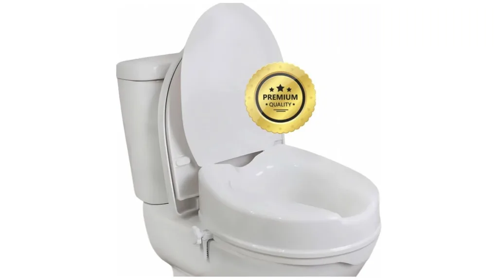 die OrtoPrime Toilettensitzerhöhung in weiß