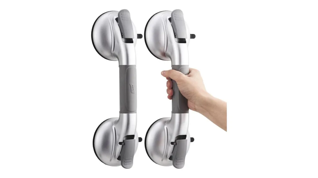 Doppelpack TAILI Saugnapf-Haltegriff mit einer angegebenen Belastungsangabe von 150 kg