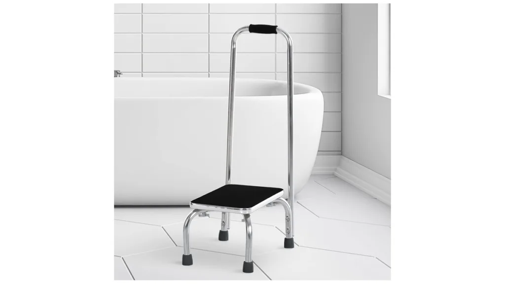 die HOMCOM Einstiegshilfe asl Trittbrett mit Haltestange