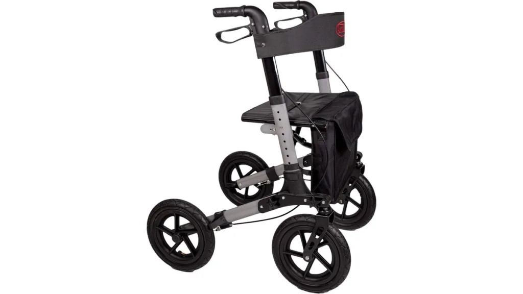 der Antar Reise-Rollator in Schwarz