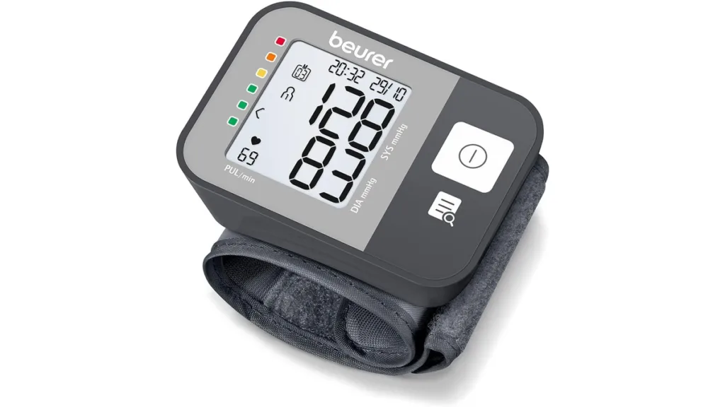das Beurer BC 27 Handgelenk Blutdruckmessgerät in Grau