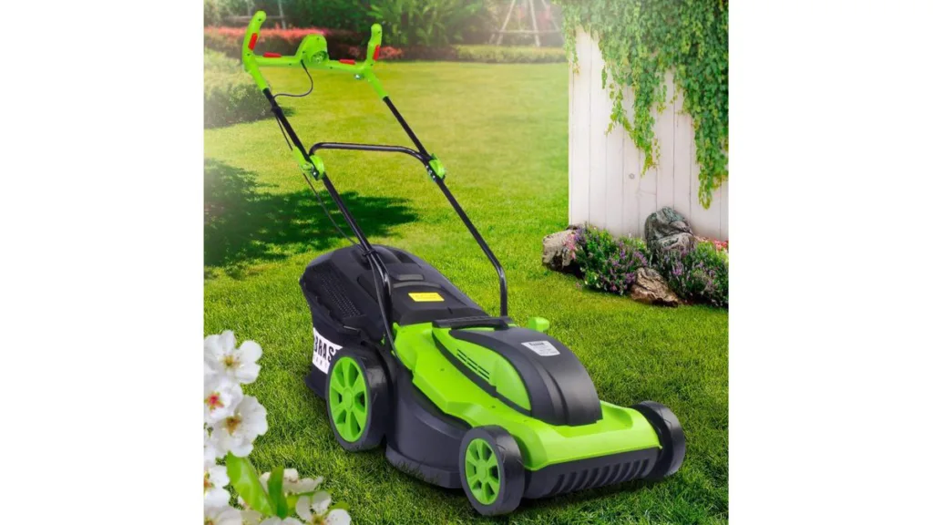 der BRAST Rasenmäher mit 43 cm Schnittbreite und 2000 Watt Leistung