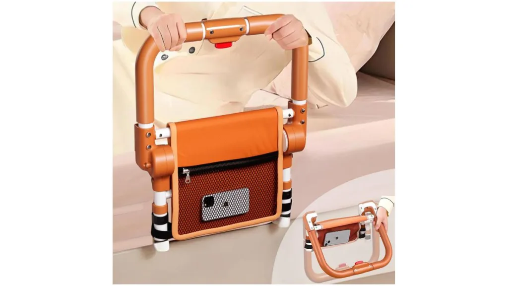 die Aufstehhilfe fürs Bett von CYHWQ in Orange, klappbar