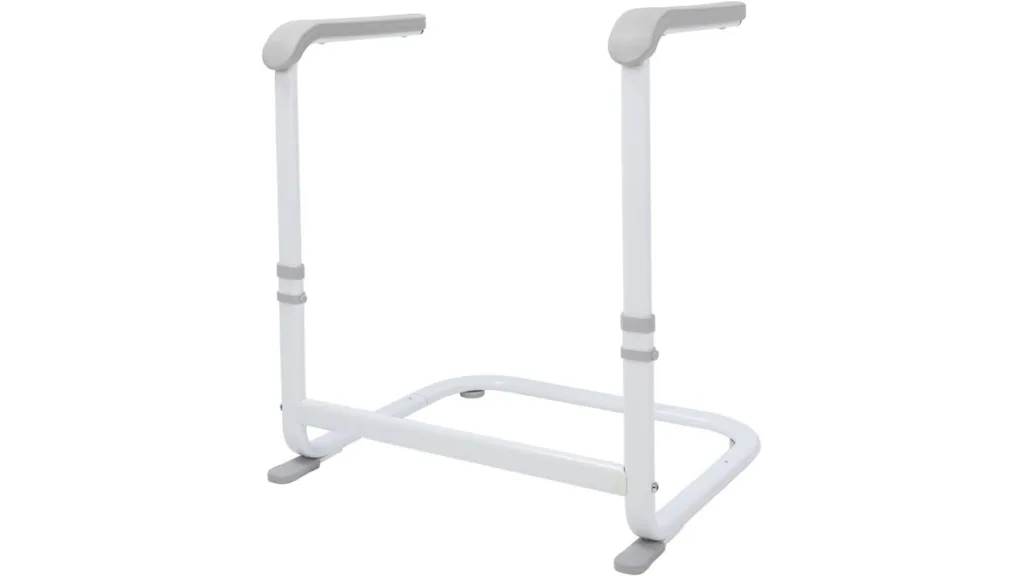 die weiße Glorlliant Aufstehhilfe fürs Sofa