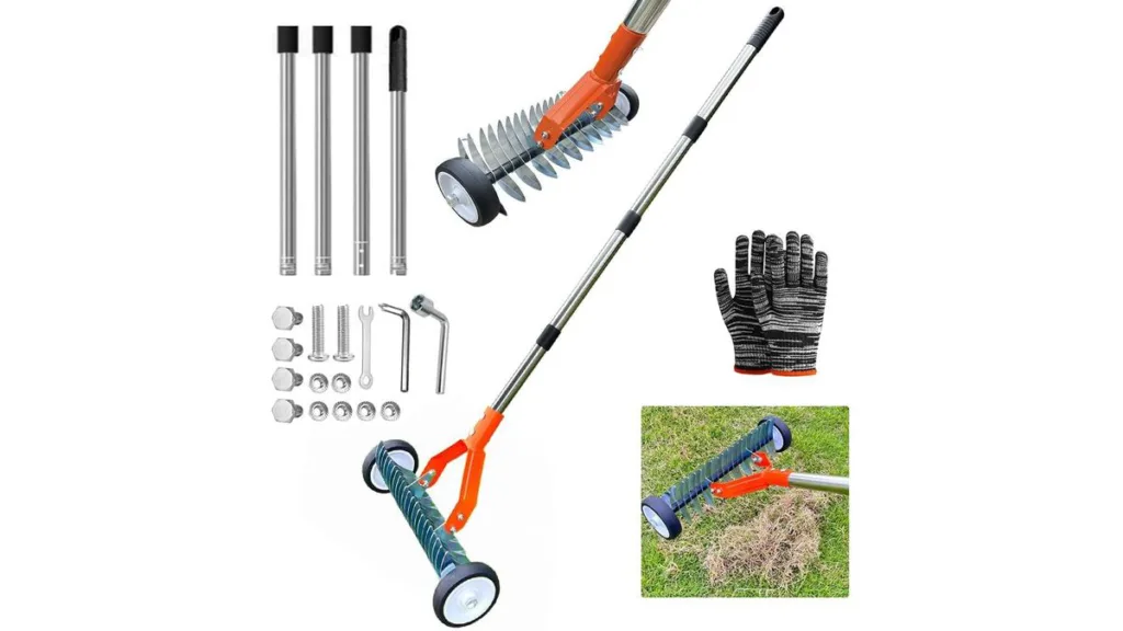 ein No Name Handvertikutierer als Einsteigermodell