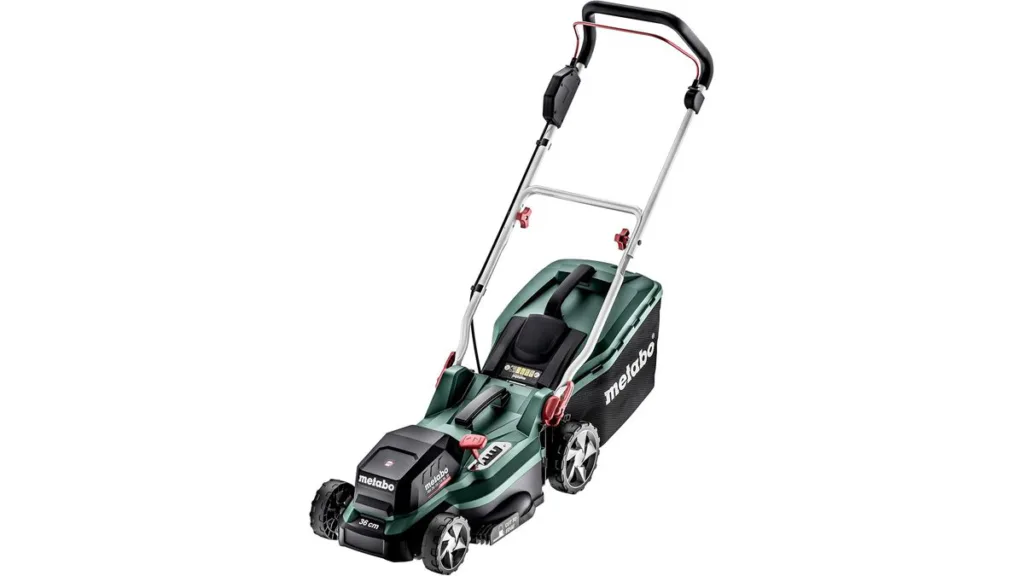 der metabo RM 36-18 LTX BL 36 mit einem 2×18-Volt-System