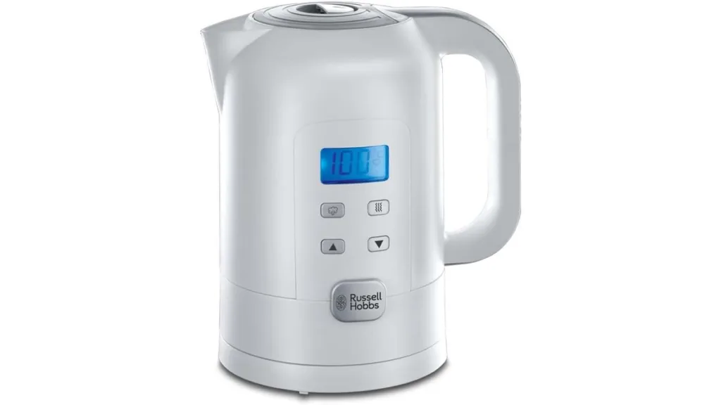 der graue Russell Hobbs Precision Control Wasserkocher