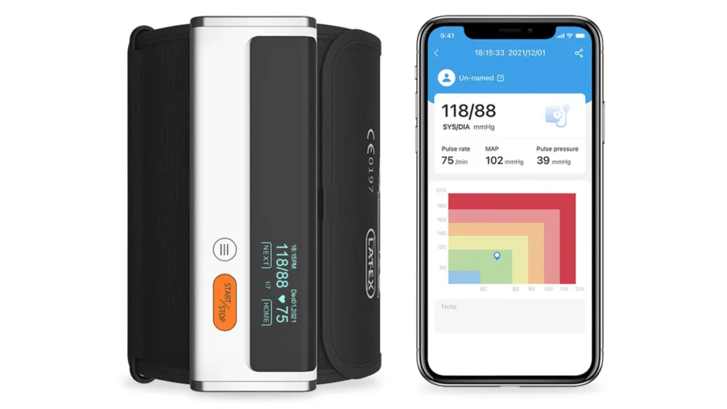 das ViATOM Armfit Plus Blutdruckmessgerät mit 1-Kanal-EKG und App