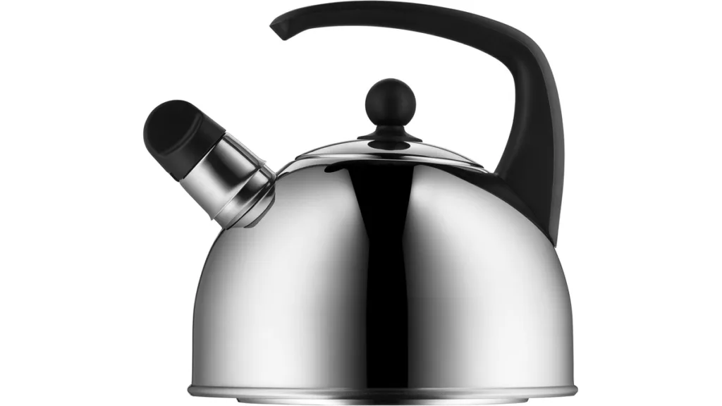 der klassische WMF Flötenkessel 2,0 Liter aus Edelstahl