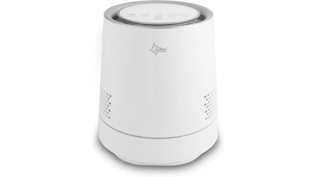 Der SUNTEC AirCare 7000 Luftwäscher in hellem Gehäuse