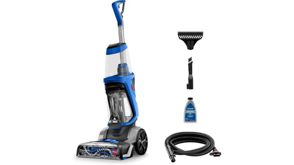 der BISSELL ProHeat 2X Revolution Teppichreiniger mit Bürstenwalzen