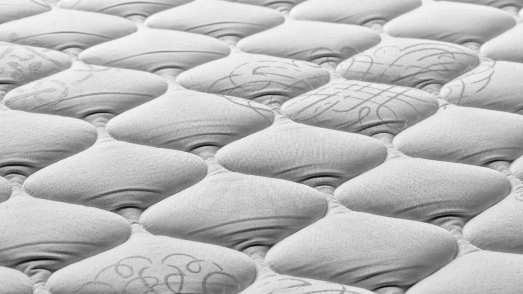 Nahaufnahme einer Matratze