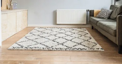 Fliesen, ein Teppich und Polstermöbel als Reinigungsziele