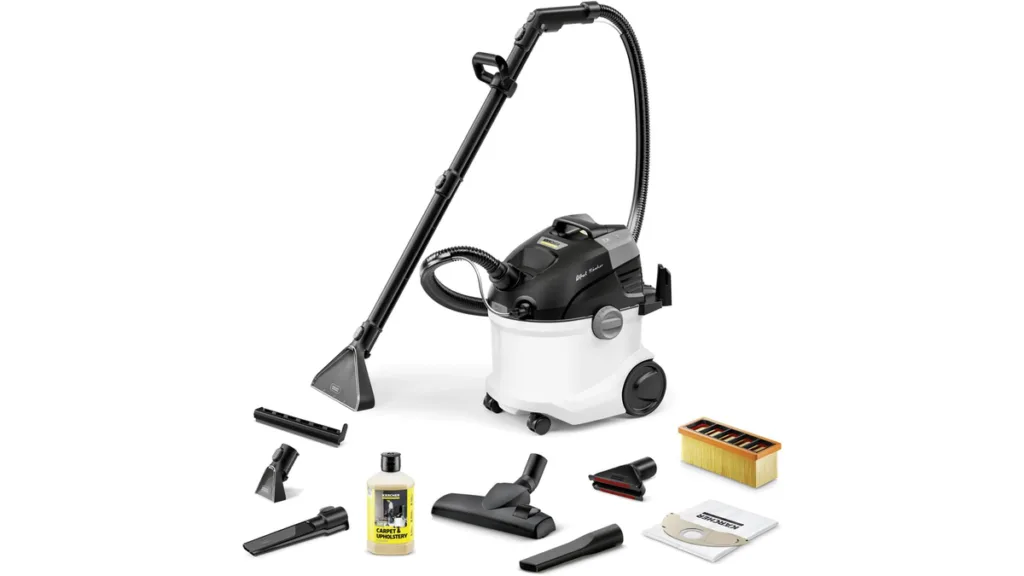 der weiße Der Kärcher SE 6 Signature Line