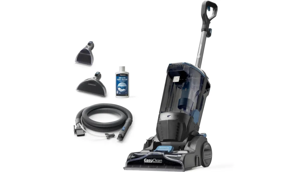 der Vacmaster EasyClean Teppichreiniger für kleinere Teppichflächen