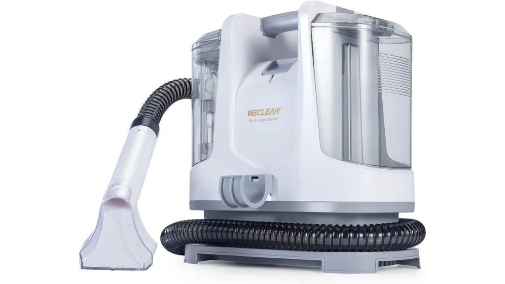 der WECLEAN C2 Teppichreiniger in Weiß