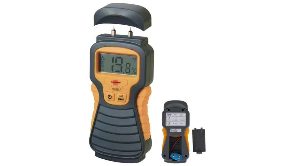 der Brennenstuhl Feuchtigkeits-Detector MD Pin-Messgerät für Holz und Baustoffe