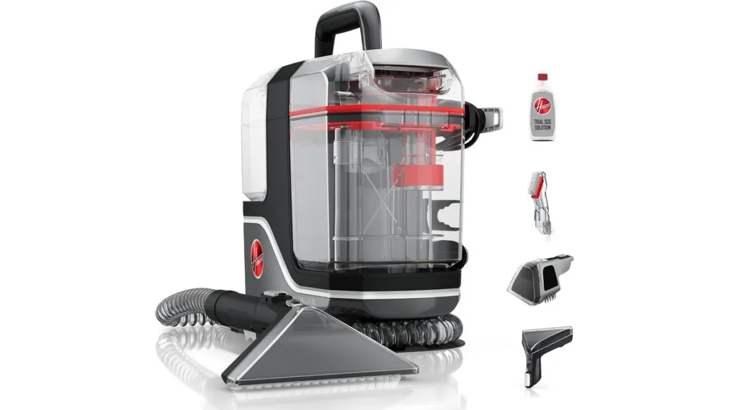 der Hoover CleanSlate XL Waschreiniger für Polster, Teppiche und Autositze