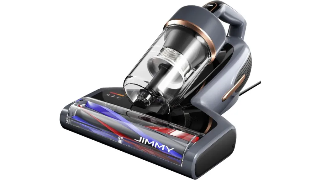 der Jimmy BX7 Pro Max Milbensauger mit Bürstsystem und UV-C-Technologie