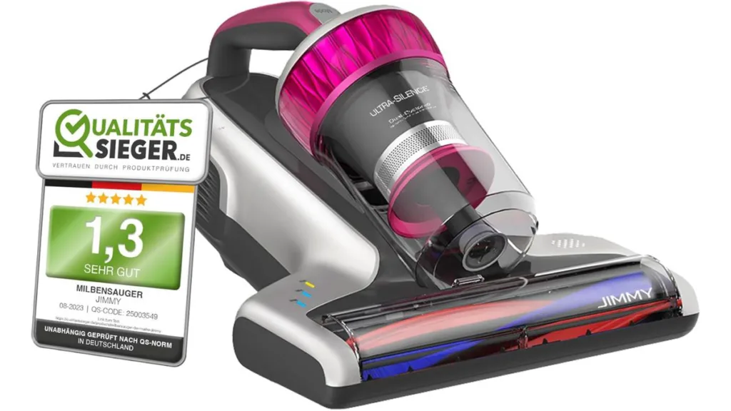der Jimmy WB73 Milbensauger mit Klopfsystem