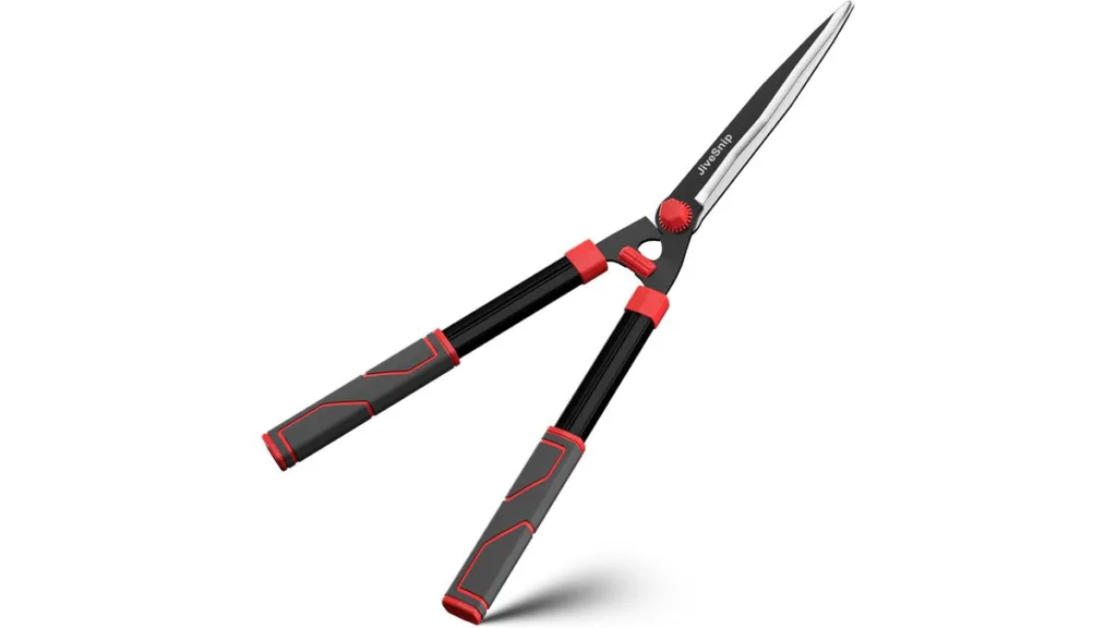 die schwarz/rote 23" JiveSnip manuelle Heckenschere