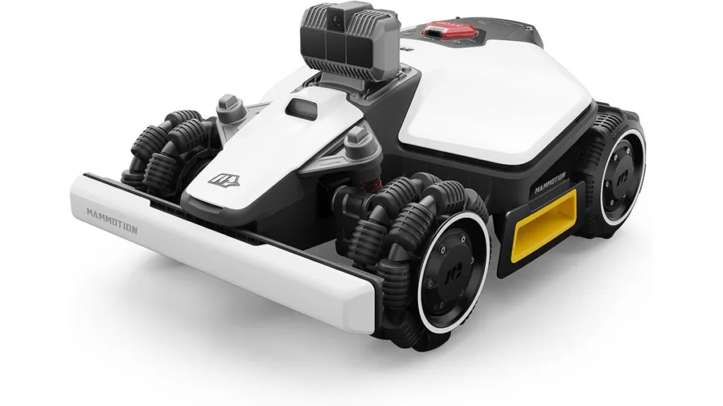 das Allrad-System für Hanglagen und komplexere Grundstücke, der Mammotion LUBA mini AWD LiDAR 1500 