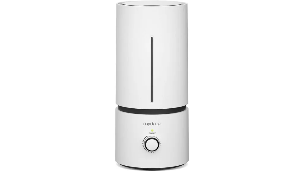 der raydrop Luftbefeuchter mit Ultraschall in Weiß