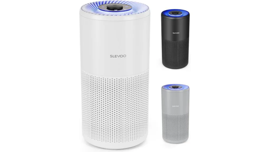 der Slevoo BS-20 als kompakter HEPA Luftreiniger für kleinere Räume