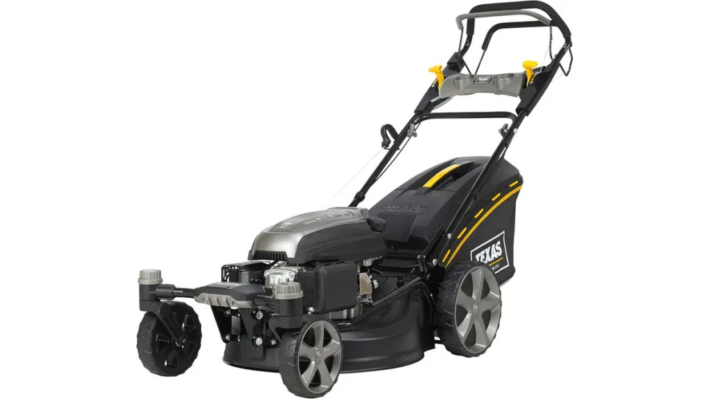 der TEXAS ZT 5110TR/W mit 51 cm Schnittbreite und mit schwenkbarer Vorderachse